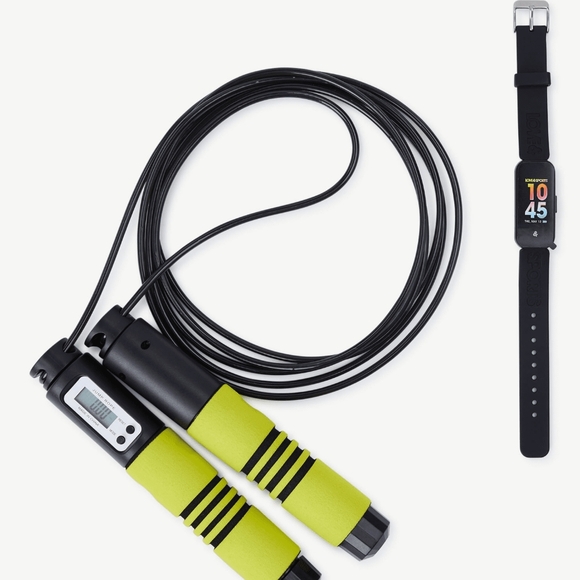 Love & Sports Unisex Adult Fitness Tracker Watch with Digital Counting Jump Rope - Picture 1 of 7